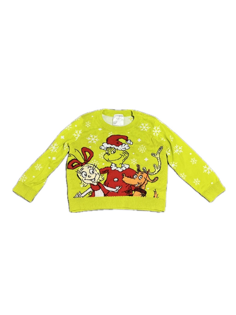 Kids Holiday Grinch Sweater